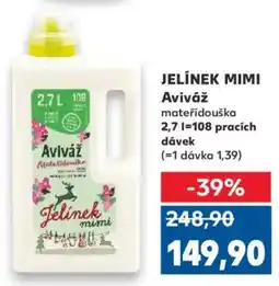 Kaufland JELÍNEK MIMI Aviváž mateřídouška nabídka