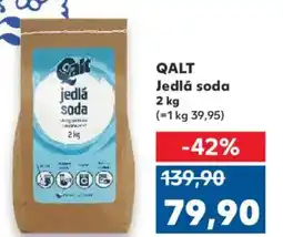 Kaufland QALT Jedlá soda nabídka