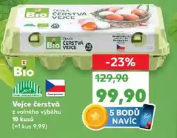 Kaufland Vejce čerstvá z volného výběhu nabídka