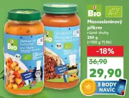 Kaufland Masozeleninový příkrm nabídka