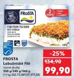 Kaufland FROSTA Labužnické filé nabídka