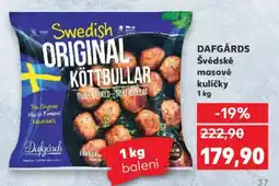 Kaufland DAFGÅRDS Švédské masové kuličky nabídka