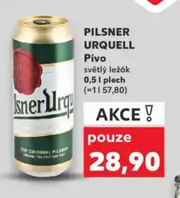 Kaufland PILSNER URQUELL Pivo nabídka