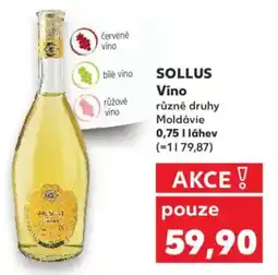 Kaufland SOLLUS Víno nabídka