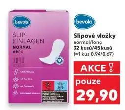 Kaufland Slipové vložky normal/long nabídka