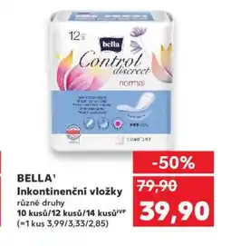 Kaufland BELLA' Inkontinenční vložky nabídka