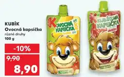 Kaufland KUBIK Ovocná kapsička nabídka