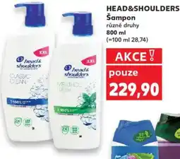 Kaufland HEAD&SHOULDERS Šampon nabídka