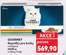 Kaufland GOURMET Kapsičky pro kočky nabídka