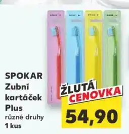 Kaufland SPOKAR Zubní kartáček Plus nabídka