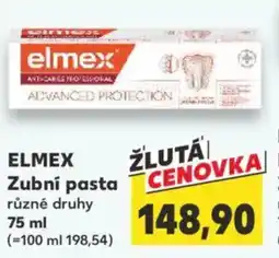 Kaufland ELMEX Zubní pasta nabídka