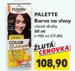 Kaufland PALETTE Barva na vlasy nabídka