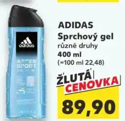 Kaufland ADIDAS Sprchový gel nabídka