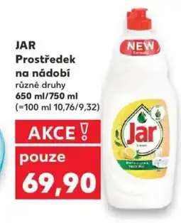 Kaufland JAR Prostředek na nádobí nabídka