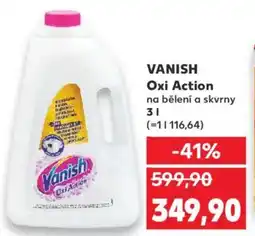 Kaufland VANISH Oxi Action nabídka