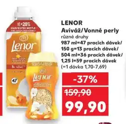 Kaufland LENOR Aviváž/Vonné perly nabídka