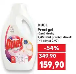Kaufland DUEL Prací gel nabídka