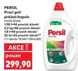 Kaufland PERSIL Prací gel/ prášek/kapsle nabídka