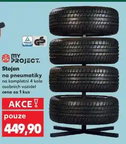 Kaufland Stojan na pneumatiky nabídka