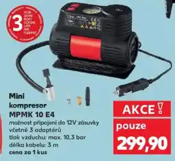 Kaufland Mini kompresor MPMK 10 E4 nabídka