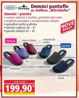 Norma Domácí pantofle se stélkou „Wörishofer“ nabídka