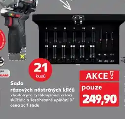 Kaufland Sada rázových nástrčných klíčů pouze nabídka