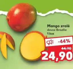 Kaufland Mango zralé dovoz Brazílie nabídka