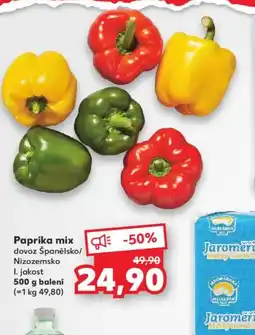 Kaufland Paprika mix nabídka