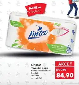 Kaufland LINTEO Toaletní papír nabídka