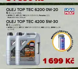 Auto Kelly Olej top tec 6200 ow-20 nabídka
