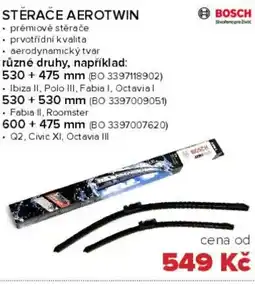 Auto Kelly Stěrače aerotwin nabídka