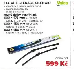 Auto Kelly Ploché stěrače silencio nabídka