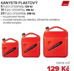 Auto Kelly Kanystr plastový nabídka