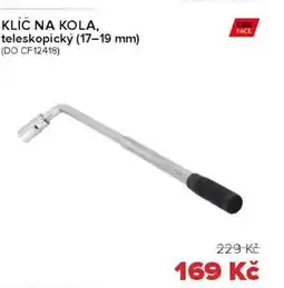 Auto Kelly Klíč na kola, teleskopický (17-19 mm) nabídka