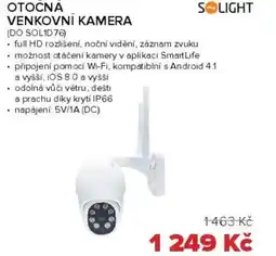 Auto Kelly Otocna Venkovni Kamera nabídka