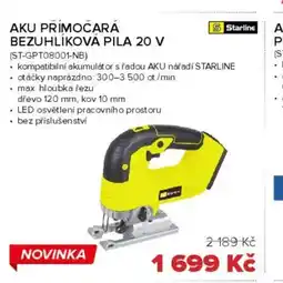 Auto Kelly Aku prímočará bezuhlíková pila 20 v nabídka