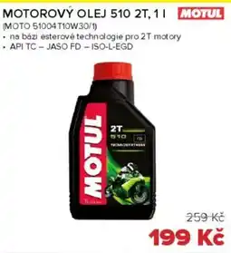 Auto Kelly Motorový olej 510 2t, 11 motul nabídka