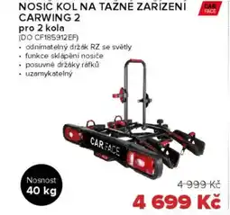 Auto Kelly Nosič kol na tažné zařízení carwing 2 nabídka