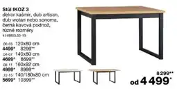 Sconto Stůl ikoz 3 nabídka