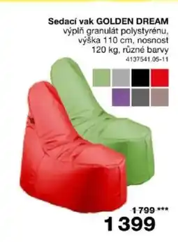 Sconto Sedací vak GOLDEN DREAM nabídka