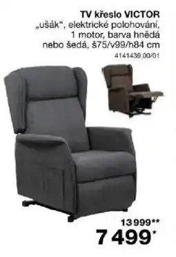 Sconto TV křeslo VICTOR nabídka