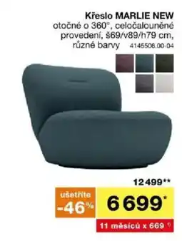 Sconto Křeslo MARLIE NEW nabídka