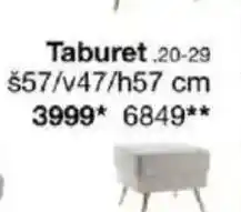Sconto Taburet nabídka