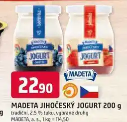 Trefa MADETA JIHOČESKÝ JOGURT 200 g nabídka