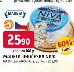Trefa JIHOČESKÁ NIVA 60% tuku, 100g nabídka