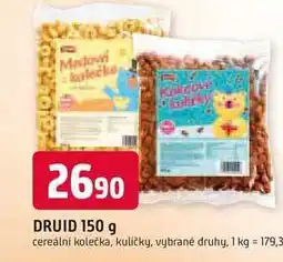 Trefa DRUID 150 g cereální kolečka, kuličky nabídka