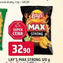 Trefa LAY'S MAX STRONG 120 g nabídka