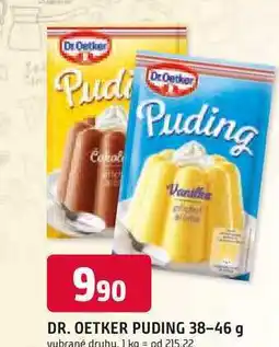Trefa DR. OETKER PUDING 38-46 g nabídka