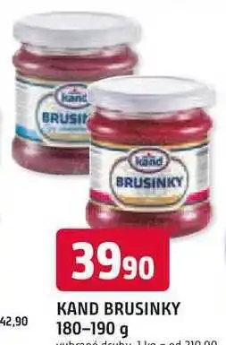 Trefa KAND BRUSINKY 180-190 g nabídka