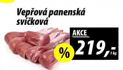 ZEMAN Vepřová panenská svíčková, 1 kg nabídka